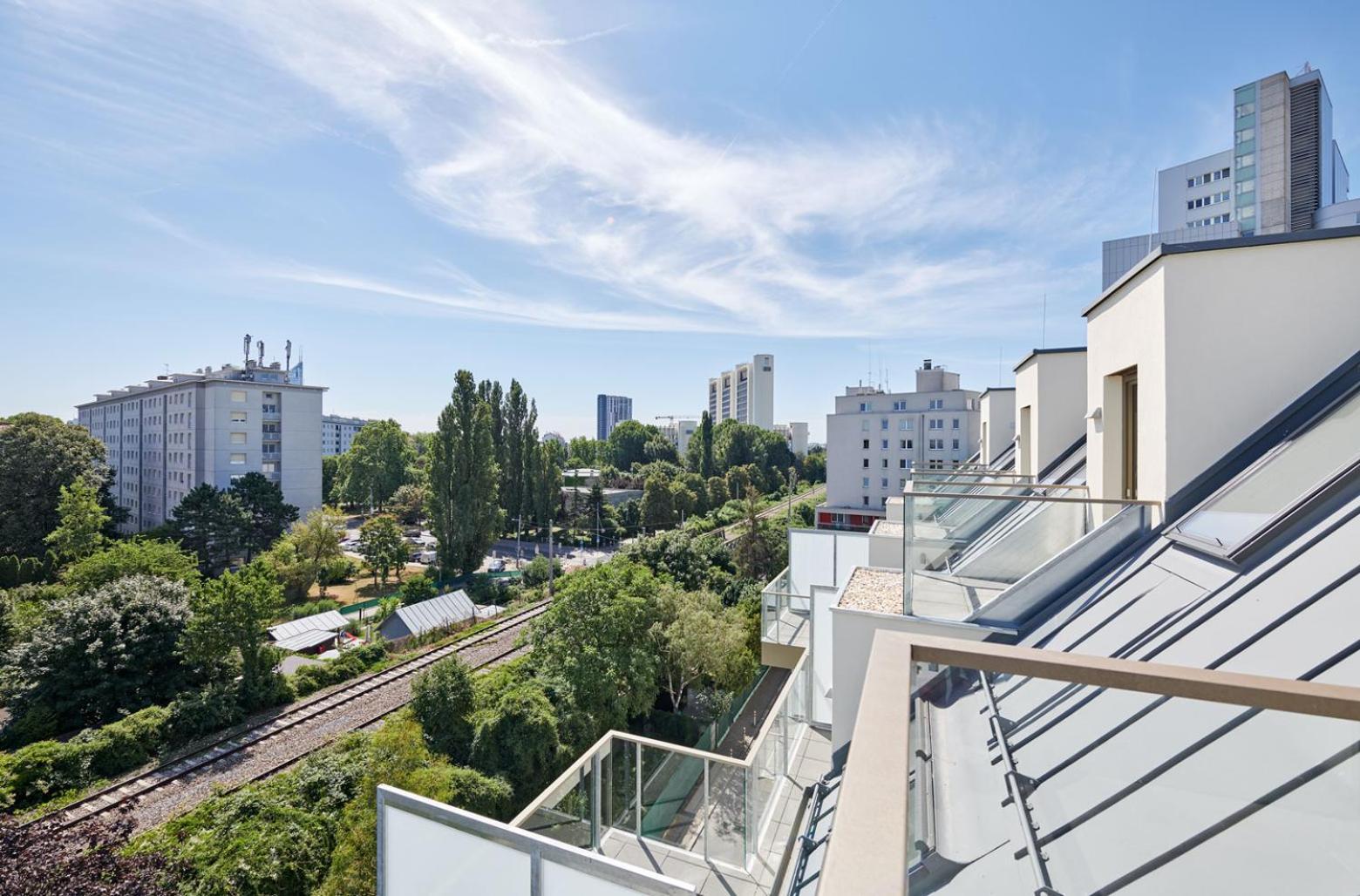 Coho City Apartments Mit Hauseigener Tiefgarage Viyana Dış mekan fotoğraf
